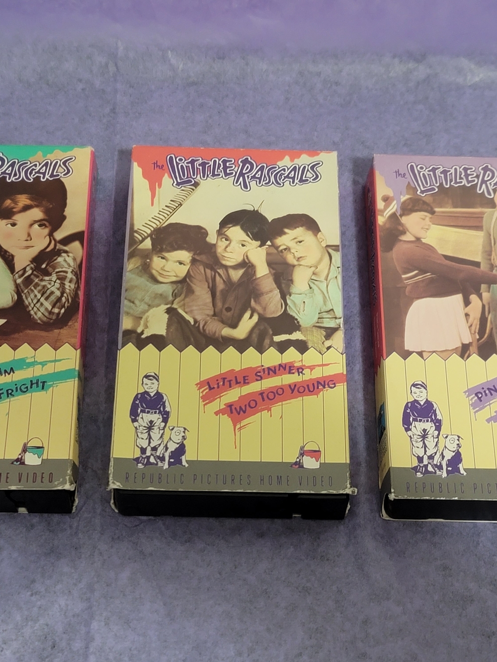 Vintage The Little Rascals VHS Movies LOT